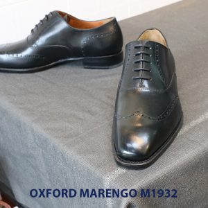Giày da nam mũi vuông Oxford Wingtip Marengo M1932 005