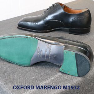 Giày da nam mũi vuông Oxford Wingtip Marengo M1932 004
