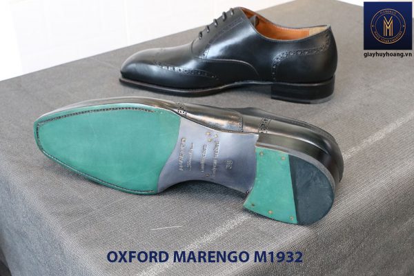 Giày da nam mũi vuông Oxford Wingtip Marengo M1932 004