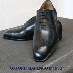 Giày da nam mũi vuông Oxford Wingtip Marengo M1932 003