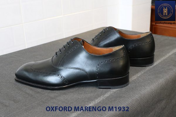 Giày da nam mũi vuông Oxford Wingtip Marengo M1932 002