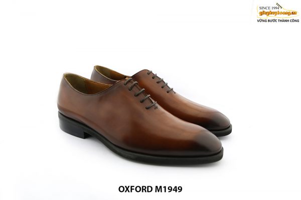 Giày tây nam cổ điển Oxford Wholecut M1949 003