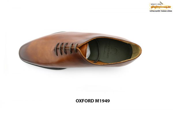 Giày tây nam cổ điển Oxford Wholecut M1949 002