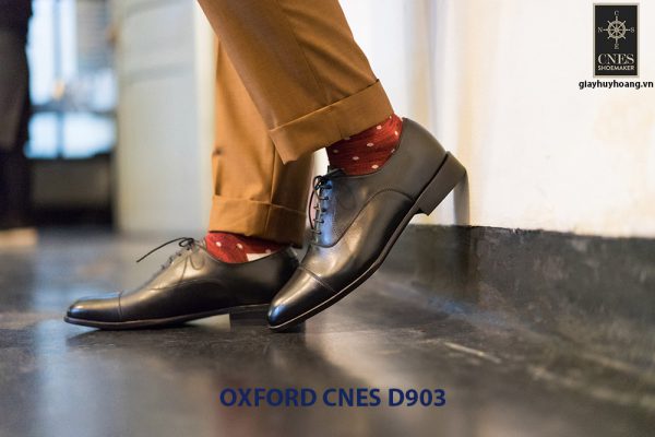 Giày tây nam cột dây đẹp Oxford CNES Oxford 005