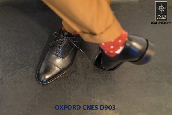 Giày tây nam cột dây đẹp Oxford CNES Oxford 004