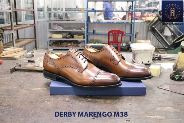 Bán giày tây nam da bò Derby marengo M38 002