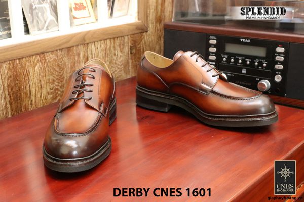 Giày da Derby buộc dây CNES 1601 size 46 004