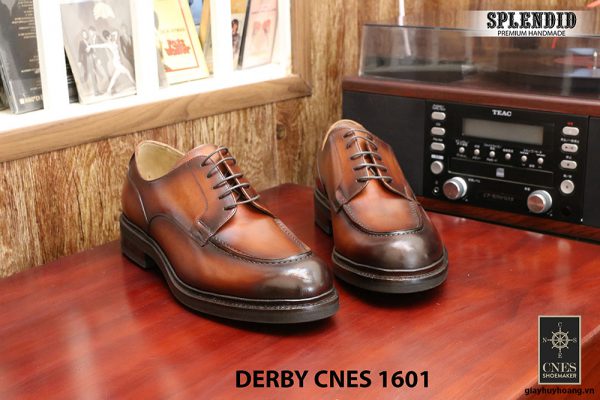 Giày da Derby buộc dây CNES 1601 size 46 001