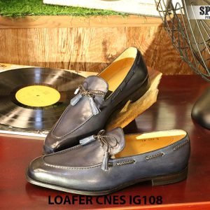 Giày lười nam da bò Loafer CNES IG108 Size 42 003