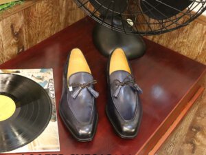 [Outlet] Giày lười nam da bò Loafer IG108 Size 42 001
