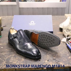 Giày da nam không dây Monkstrap Marengo M1914 005