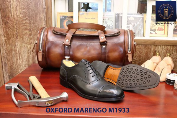 Giày tây nam brogues Oxford Wingtip Marengo M1933 002