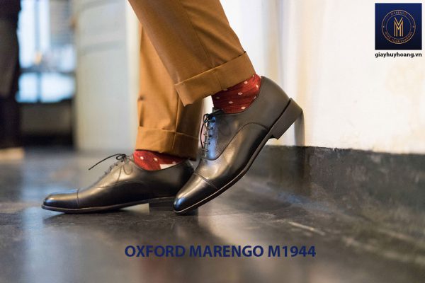 Giày da nam đế cao su Oxford Marengo M1944 001