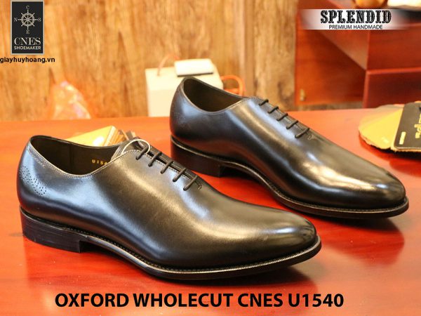 [Outlet] Giày da nam buộc dây Oxford CNES U1540 size 42 001