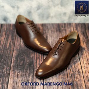 Giày tây nam da bò Oxford Wholecut Marengo M46 001