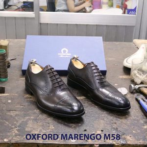 Giày tây da nam Oxford captoe Marengo M58 005