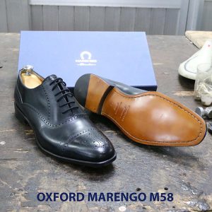 Giày tây da nam Oxford captoe Marengo M58 002