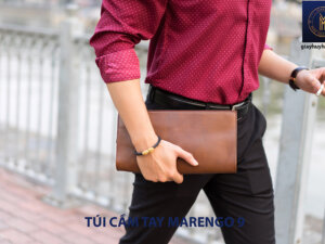 Túi cầm tay nam da bò Marengo 9 004