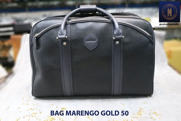 Túi xách du lịch da nam Marengo Bag Gold 50 00`5