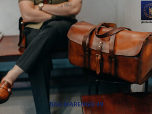 Túi xách du lịch da bò nam cao cấp Marengo 49 001