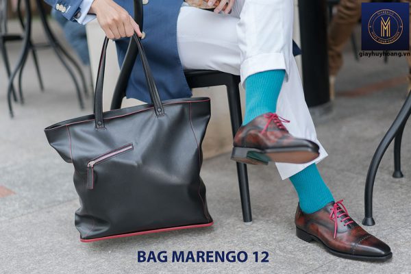 Túi xách da bò nam thời trang Marengo 12 002