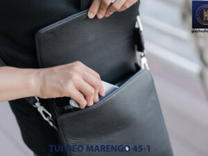 Túi đeo vai chéo da bò nam Marengo 45-1 005