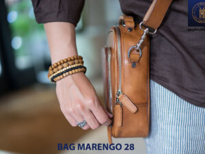 Túi đeo quai chéo nam da bò Marengo 28 005