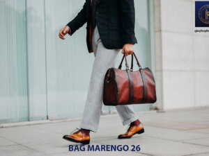 Túi xách da bò nam chính hãng Marengo 26 003