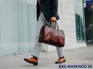 Túi xách da bò nam chính hãng Marengo 26 001
