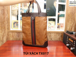 Túi xách thời trang nam dập vân CNES TX017 003