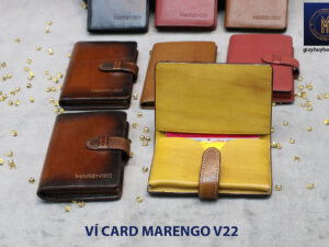 Ví đựng name card có chốt Marengo V22 005