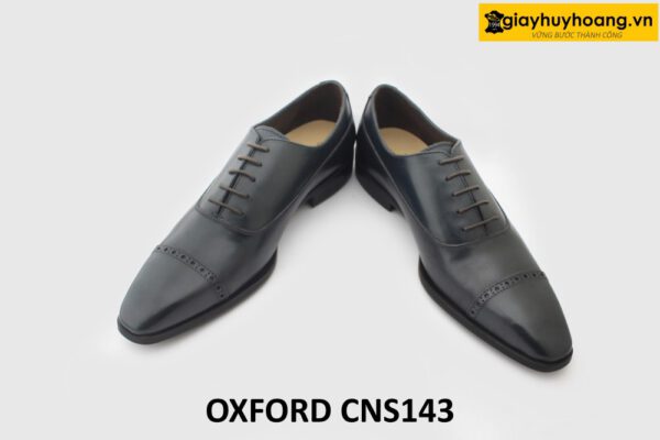 Giày tây da nam mũi vuông sang trọng Oxford CNS143 003