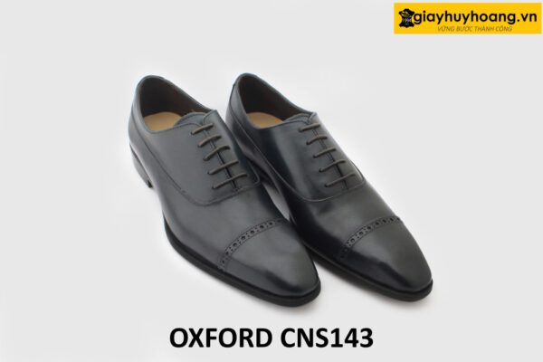 Giày tây da nam mũi vuông sang trọng Oxford CNS143 001