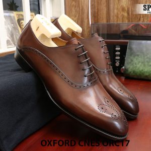 [Outlet] Giày da nam đẹp Oxford CNES ORC29 size 41 001
