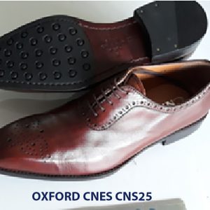 [Outlet] Giày da nam đế cao su Oxford CNES CNES25 002