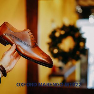 Giày tây nam da bê ý Oxford Marengo M1922 002