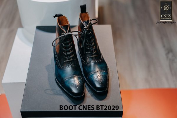 Giày da nam cổ cao Boot CNES BT2029 001