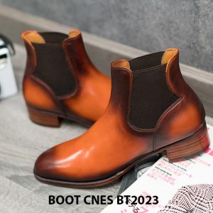Giày da nam cổ cao Boot CNES BT2023 004