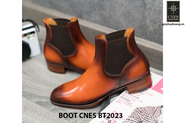 Giày da nam cổ cao Boot CNES BT2023 004