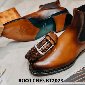 Giày da nam cổ cao Boot CNES BT2023 002