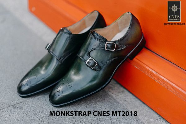 Giày da nam không dây Monkstrap CNES MT2018 004