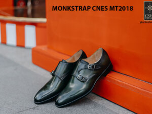Giày da nam không dây Monkstrap CNES MT2018 001