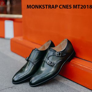Giày da nam không dây Monkstrap CNES MT2018 001