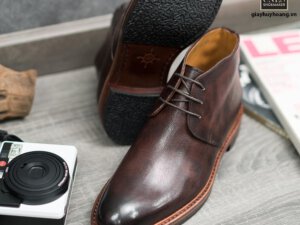 Giày da nam chính hãng Chukka Boot CNES BT2038 004