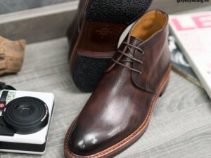Giày da nam chính hãng Chukka Boot CNES BT2038 004