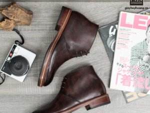 Giày da nam chính hãng Chukka Boot CNES BT2038 003