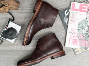 Giày da nam chính hãng Chukka Boot CNES BT2038 003