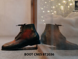 Giày da nam thời trang Boot CNES BT2036 002