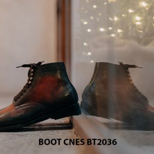 Giày da nam thời trang Boot CNES BT2036 002