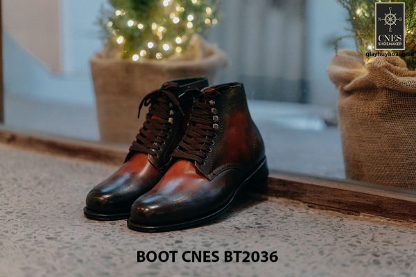 Giày da nam thời trang Boot CNES BT2036 001